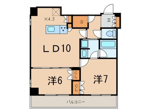 メルクマール京王笹塚レジデンスの物件間取画像